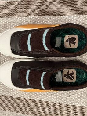 Cushe Bikini W Slip-On Shoes Brown Orange Size 6 (EU 37) New With Box Run Small